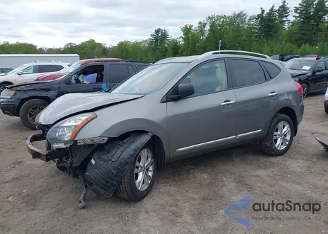 2015 Nissan Rogue Select S from USA, damaged, VIN JN8AS5MV8FW765307
